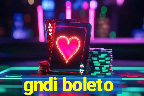 gndi boleto